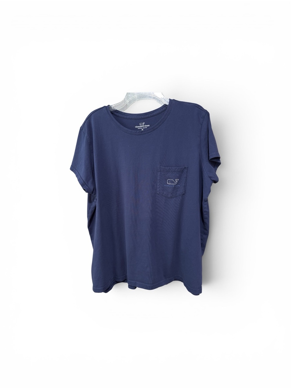 Vineyard Vines Navy Short Sleeve Pocket Tee